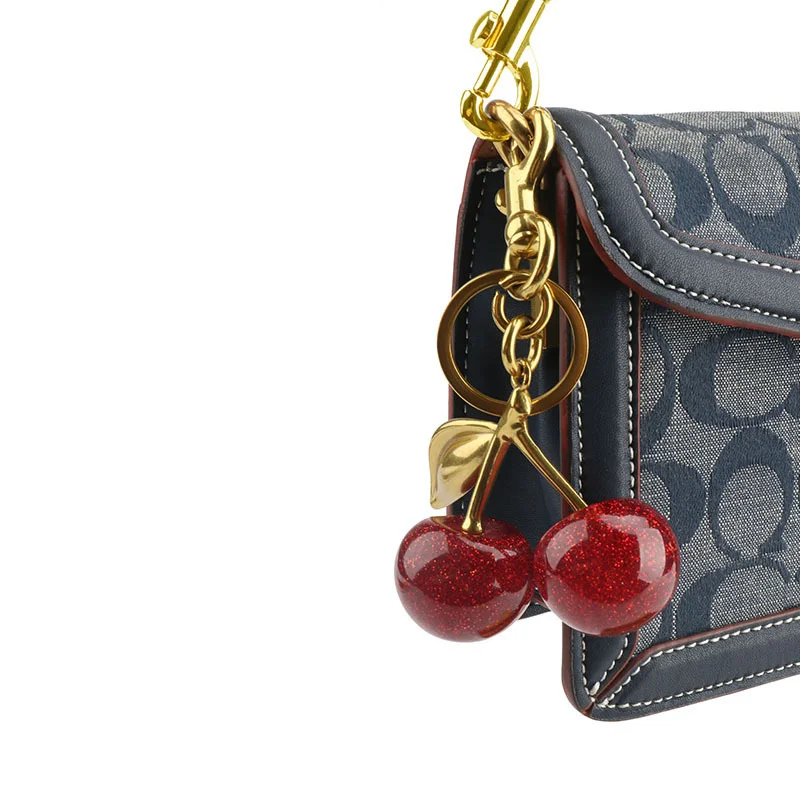 Red Cherry Bag Charm