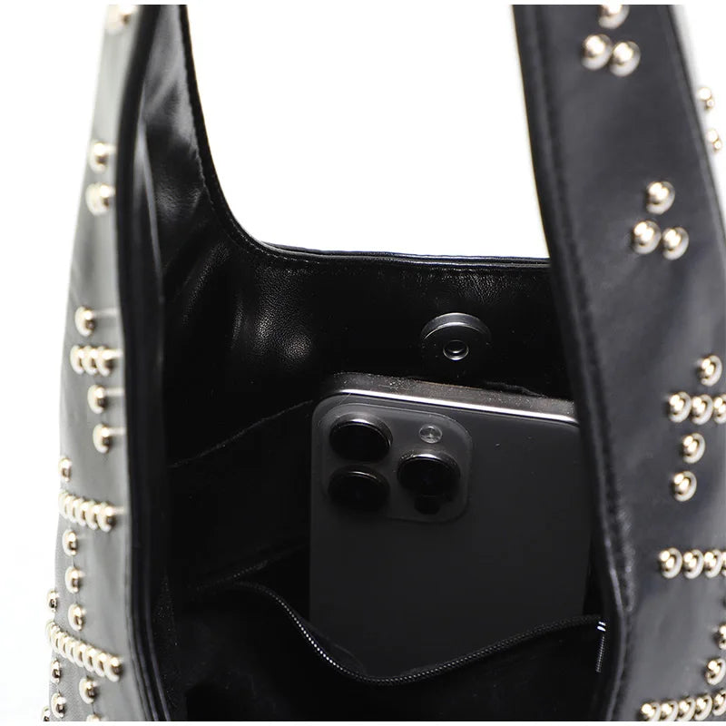 Rita studded hobo