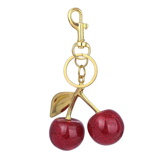 Red Cherry Bag Charm