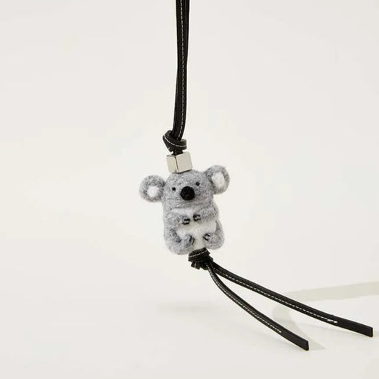 Wildlife Felt Bag Charm