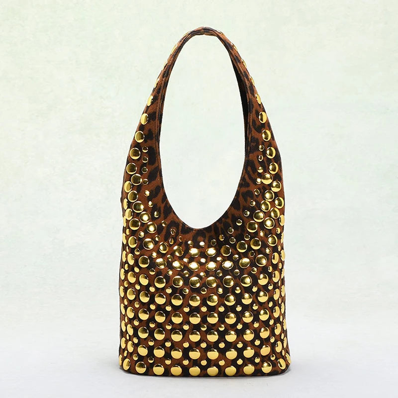 Rita studded hobo