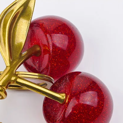 Red Cherry Bag Charm