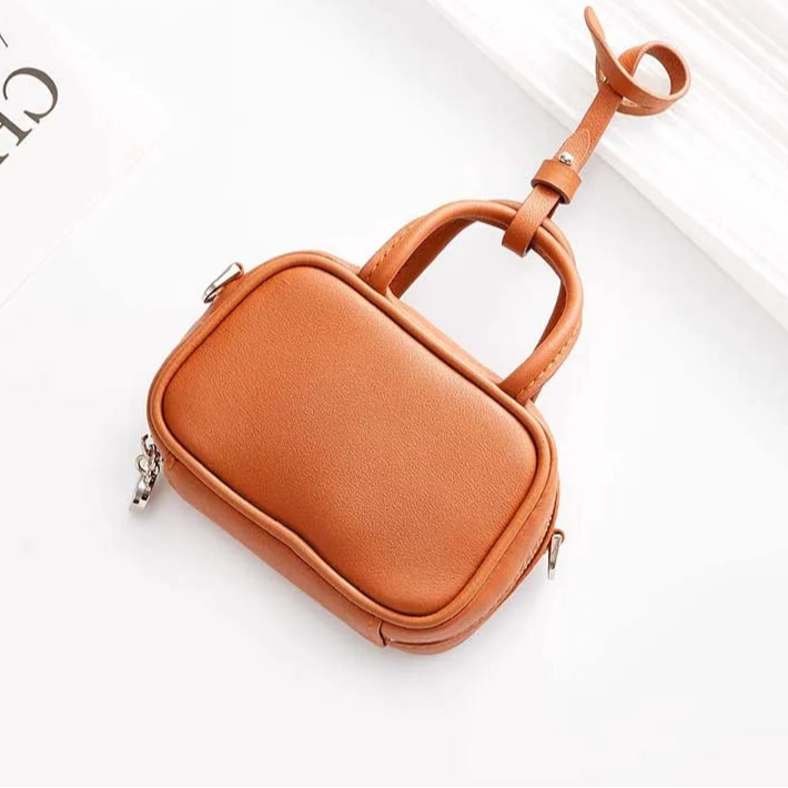 Micro Purse Leather Bag Charm