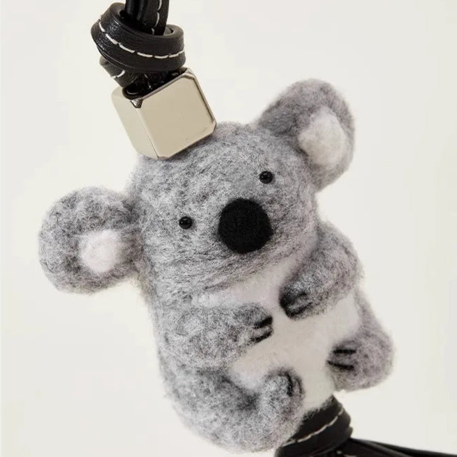 Wildlife Felt Bag Charm