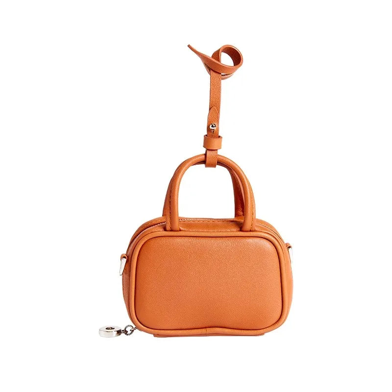 Micro Purse Leather Bag Charm