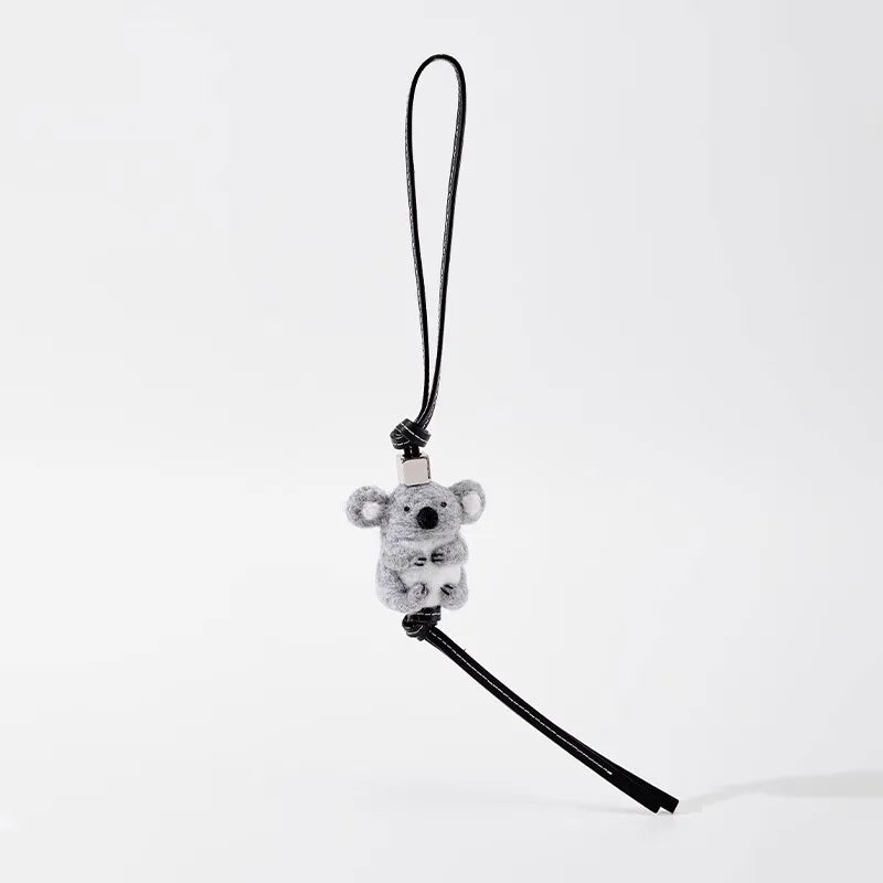 Wildlife Felt Bag Charm