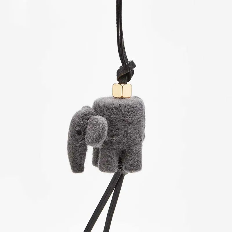 Wildlife Felt Bag Charm