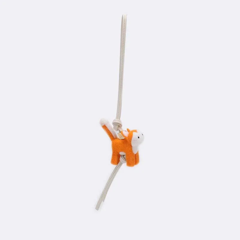 Wildlife Felt Bag Charm