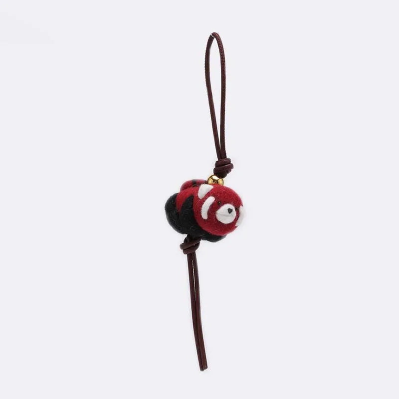 Wildlife Felt Bag Charm