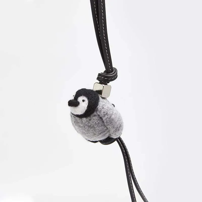 Wildlife Felt Bag Charm