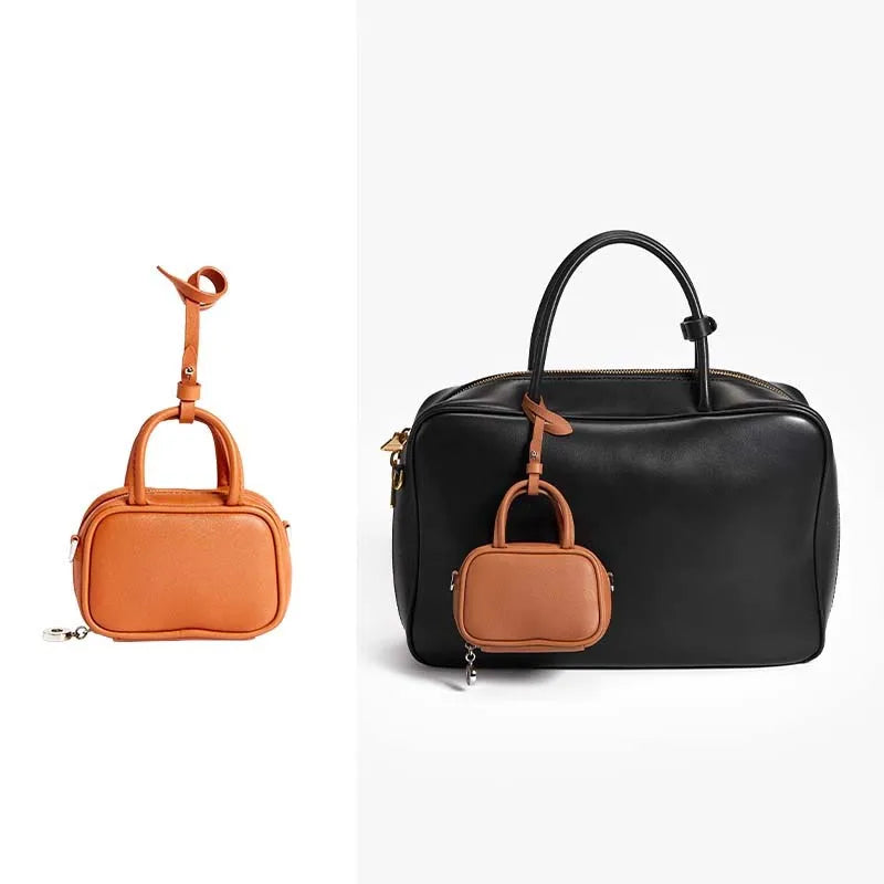 Micro Purse Leather Bag Charm